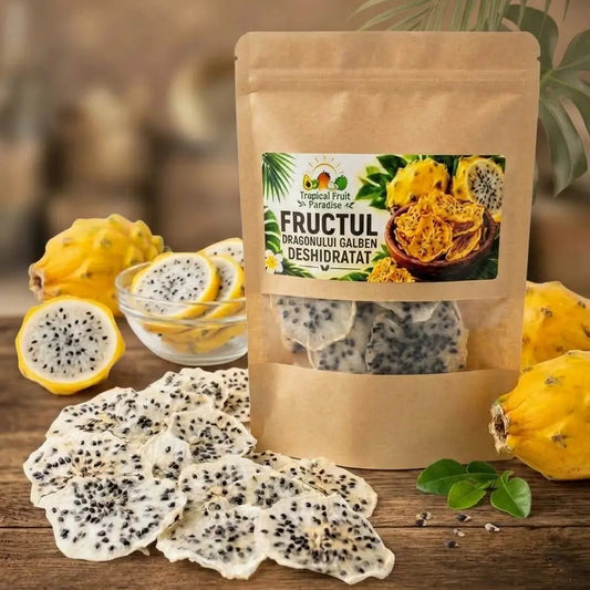 Fructul Dragonului Galben Deshidratat
